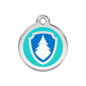 Aqua Nickelodeon Everest Dog ID Tag Medium