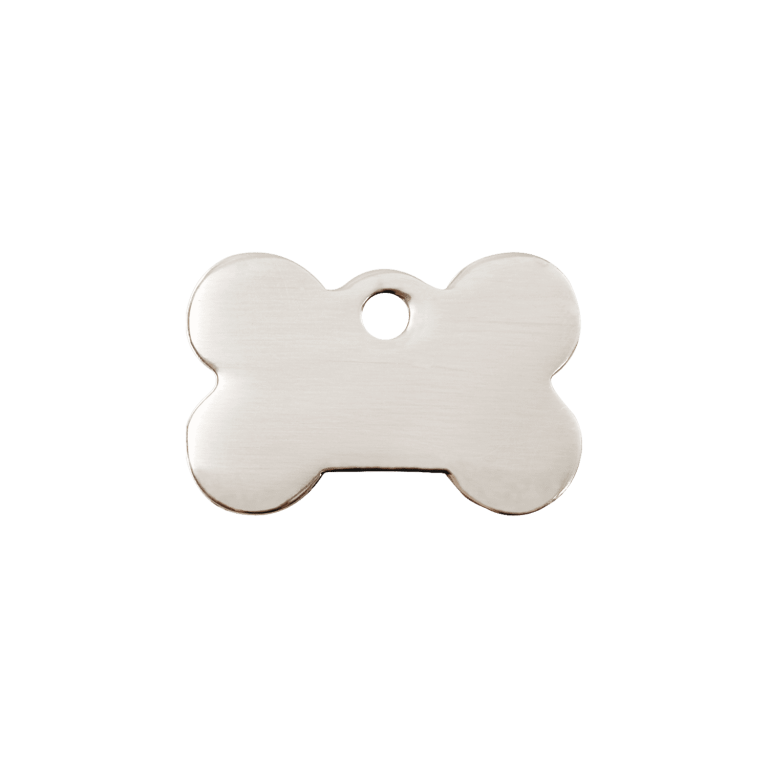Vue avant - Médaille personnalisable pour chien/chat Red Dingo Os en acier inoxydable S - Gravure incluse