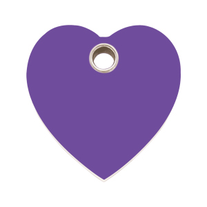 Purple Heart Dog ID Tag Large