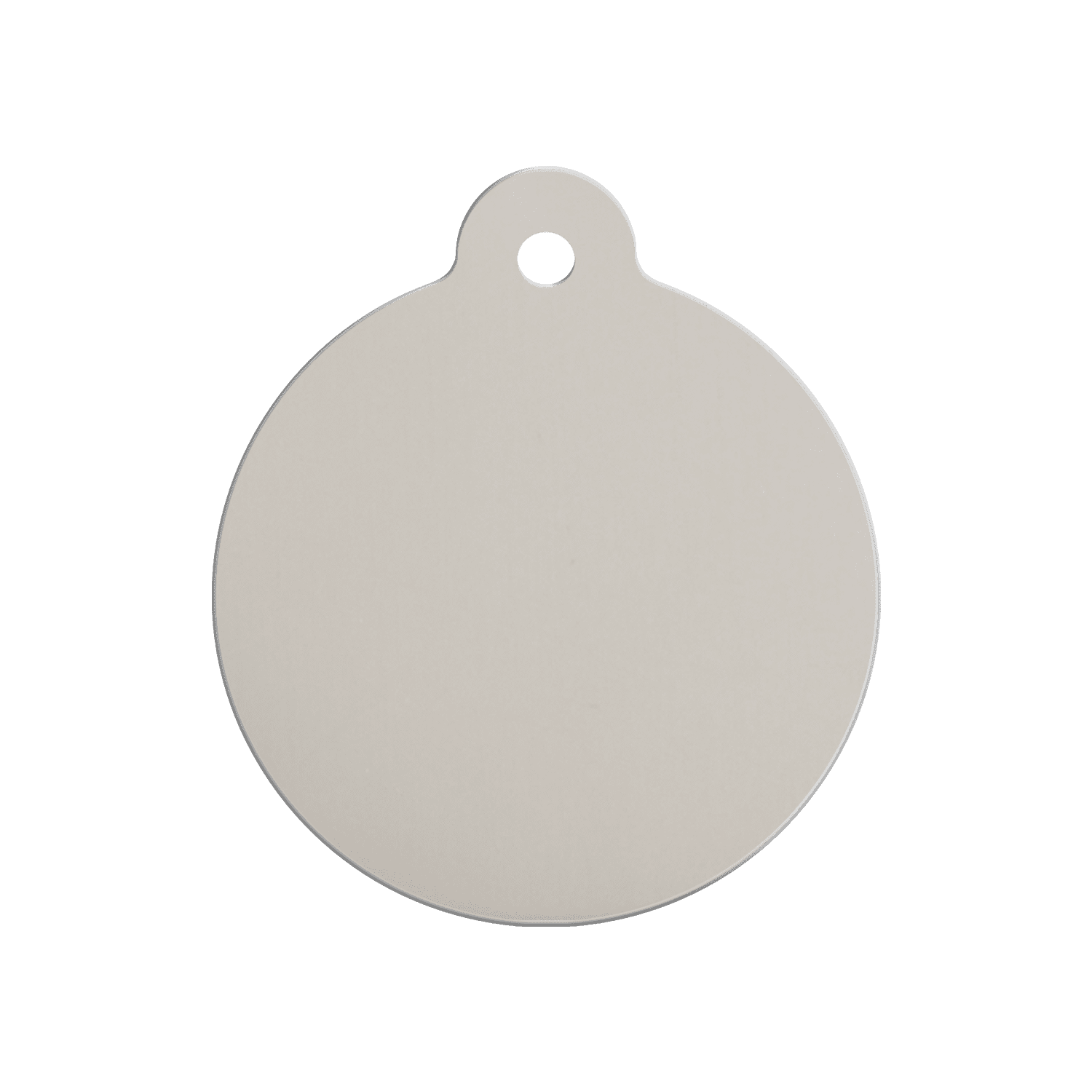 Vue arrière - Médaille personnalisable pour chien ou chat - Red Dingo - Émail pailleté - Os scintillant - Bleu foncé - Size M